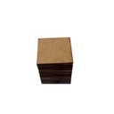 Ver imagem 1 de 100 Bolachas/C 5cm MDF Cru Quadrado MDF