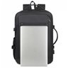 Mochila Viagem Feminina Masculina para Notebook 16 Executiva:cinza - 6