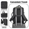 Mochila Viagem Feminina Masculina para Notebook 16 Executiva:cinza - 4