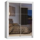 Ver imagem 3 de Guarda-roupa Solteiro Madesa Dallas Plus 2 Portas de Correr de Espelho 4 Gavetas