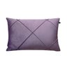 Capa de Almofada Retangular Veludo Roxo 30x45cm - 1