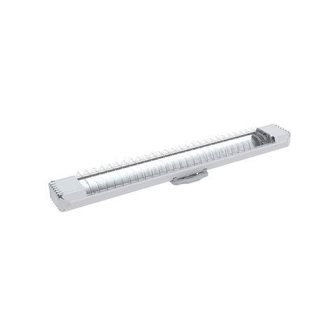 Luminária Sobrepor Taschibra Lumifácil 60cm C/ 1 Tubo Led 6500k Bivolt Branco