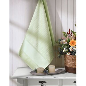 Toalha de Banho Velour Para Pintar Liso Artesanalle Dohler - Verde Chá