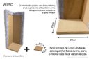 Ver imagem 4 de Kit 2 Arranhadores para Gatos Canto de Sofá Sustentável Luppet Marrom