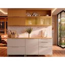 Ver imagem 1 de Cozinha Completa Nesher 4 Peças Marquesa CZ429 Nature/Greige