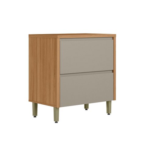 Balcão 1 Porta 1 Gaveta 80cm Allure Linea Brasil