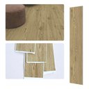 Ver imagem 3 de Piso Vinílico Autocolante Régua Madeira Caixa 6m2 - Madeira Canela - Imitação Madeira