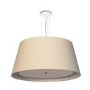 Ver imagem 1 de Luminaria de Teto Pendente Cone Bege 50x25