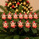 Ver imagem 1 de Enfeite Árvore Natal Prendedores Rena Alce Natalino Kit 36pç