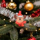 Ver imagem 2 de Enfeite Árvore Natal Prendedores Rena Alce Natalino Kit 36pç