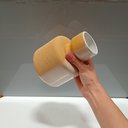 Ver imagem 5 de Vaso Decorativo Enfeite Casa Cerâmica 16x12x12cm Amarelo