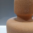 Ver imagem 6 de Vaso Decorativo Enfeite Casa Cerâmica 16x12x12cm Amarelo