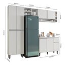 Ver imagem 2 de Cozinha Modulada Completa Vanessa 230 com Balcão Aereo