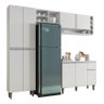 Cozinha Modulada Completa Vanessa 230 com Balcão Aereo - 1