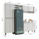 Ver imagem 2 de Cozinha Modulada Completa Vanessa 230 com Balcão Aereo