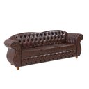 Ver imagem 1 de Namoradeira Chesterfield 3 Lugares Merlô Courano Pinhão
