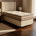 Ver imagem 2 de Cama Box com Colchão de Espuma D33 Millenium One Face Solteiro 88cm