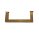 Ver imagem 2 de Porta Toalha Toalheiro de Rosto Banheiro 25cm Linha Larissa Dourado