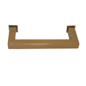 Porta Toalha Toalheiro de Rosto Banheiro 25cm Linha Larissa Dourado