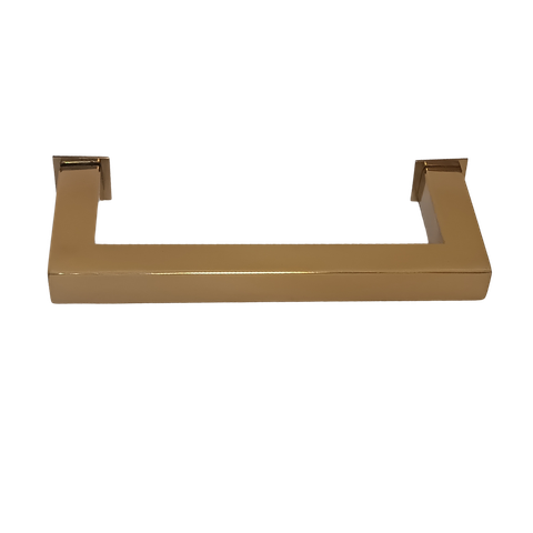 Porta Toalha Toalheiro de Rosto Banheiro 25cm Linha Larissa Dourado