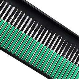 Lima Rotativa Metal Duro - Diamantada Haste 3,0mm - 30 Peças - 3