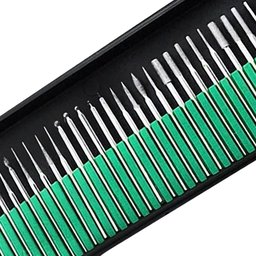 Lima Rotativa Metal Duro - Diamantada Haste 3,0mm - 30 Peças - 2