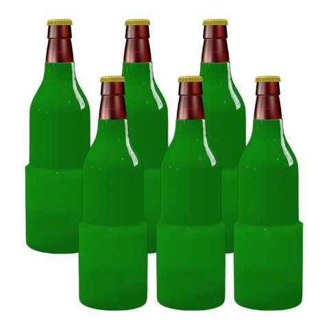 Kit 12 Porta Garrafa Cerveja Térmico Gel Fri-ice Conserva P/ 2 Horas