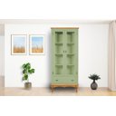 Ver imagem 1 de Cristaleira 1 Gaveta Luis Xv - Pistache