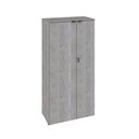 Ver imagem 1 de Armário Alto Fechado com 02 Portas 161,5x80x42cm Wlaf80 Snow - Preto