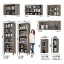 Ver imagem 4 de Cozinha Modulada Connect 13 Peças com Cristaleira Duna/Cristal - Móveis Henn