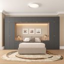 Ver imagem 1 de Guarda-Roupa Modular 370cm Frame Yescasa