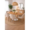 Ver imagem 2 de Mesa de Jantar Saarinen Oval 120x80cm - Carmel