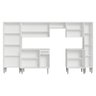 Armário de Cozinha Completa 325cm Branco Emilly Madesa 01 - 5