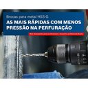 Ver imagem 5 de Broca para Metal de Aço Rápido HSS-G 1/4"x3 31/32 10 Unidades - 2608585448000 - BOSCH