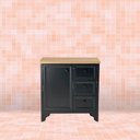 Ver mais imagens de Gabinete Banheiro com Tampo 1 Pt 3 Gv 79 Cm Bn05 Branco Dtall