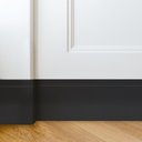Ver imagem 2 de Kit 96m Linear Rodapé de Poliestireno 15cm x 1,5cm x 240cm Frisado Nfr Preto Ruffino