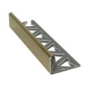 Ver imagem 2 de Perfil de Aço Inox 1,2CMX250CM Filete Barra 2,5m Dourado/Brilho Formaco Decor