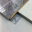 Ver imagem 3 de Perfil de Aço Inox 1,2CMX250CM Filete Barra 2,5m Dourado/Brilho Formaco Decor