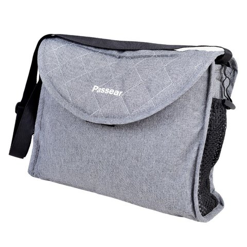 Bolsa Organizadora para Carrinho Ares Cinza - Passear Baby