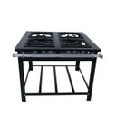 Ver imagem 2 de Fogão Industrial a Gás Maxi 4 Bocas Duplas M4d4 Venâncio