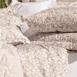 Jogo de Cama - Casal - Premium - Florença - 4 Peças - 100% Algodão - Teka - 3