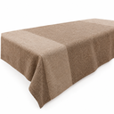 Ver imagem 3 de Kit Manta 120x150 Decorativa para Sofá + 2 Almofadas com Botão Marrom 2 Tons 50x50 - Tecido Malha e