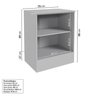 Cozinha Modulada 5 Peças 3 Aéreos 2 Balcões Nara CabeCasa MadeiraMadeira - 17