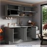 Cozinha Modulada 5 Peças 3 Aéreos 2 Balcões Nara CabeCasa MadeiraMadeira - 6
