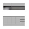Cozinha Modulada 5 Peças 3 Aéreos 2 Balcões Nara CabeCasa MadeiraMadeira - 4
