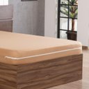 Ver imagem 1 de Capa Colchão Casal King em Malha Zíper Estilo e Praticidade