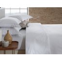 Ver imagem 2 de Jogo de Cama Festone Clássico 200 Fios Branco/Branco - Casal