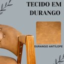 Ver imagem 7 de Kit 4 Poltronas Lithi Durango Antílope com Braços Madeira Maciça