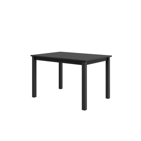 Mesa Retangular 120x80cm Tampo em MDF Monaco Preto
