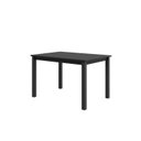 Ver imagem 1 de Mesa Retangular 120x80cm Tampo em MDF Monaco Preto